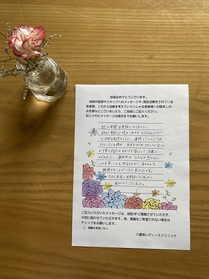 安心して治療にのぞめました。
